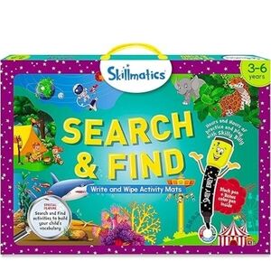 Skillmatics Search and Find Educational Game - Reusable Preschool Learning Activ
